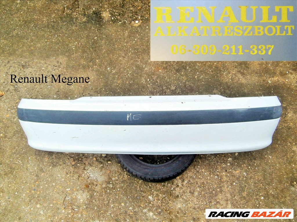 Renault Megane hátsó lökhárító  1. kép