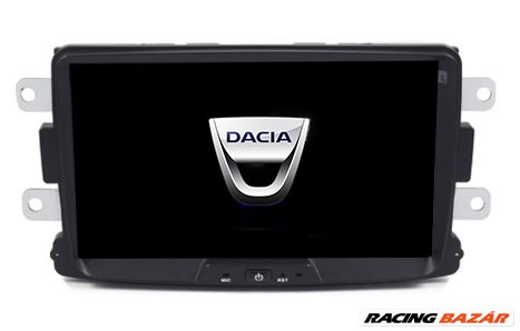 Dacia android 10 multimédia gps wifi navigáció fejegység rádió tolatókamerával 1. kép
