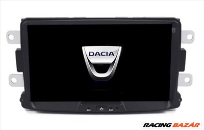 Dacia android 10 multimédia gps wifi navigáció fejegység rádió tolatókamerával