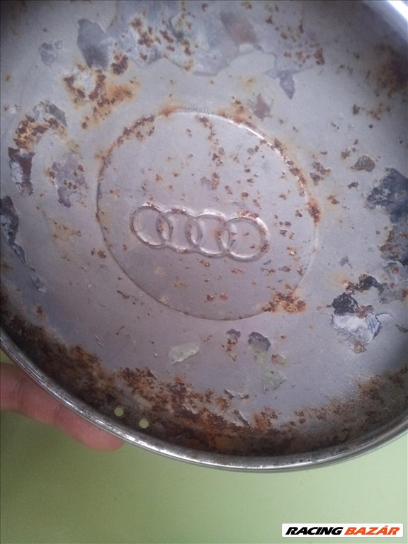 Audi régi gyári alufelni felnikupak, felniközép, felni kupak 4. kép