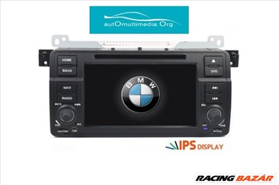 BMW E46 Multimédia, Bluetooth, GPS, Wifi, Tolatókamerával