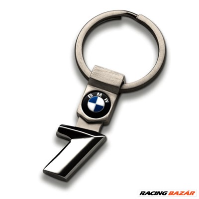 Gyári BMW 1-es rozsdamentes kulcstartó 80272454647