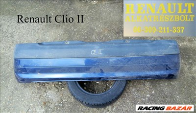 Renault Clio II hátsó lökhárító 