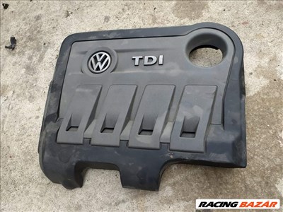 VW Passat B7 Motorburkolat 2.0 TDI Felső motor takaró 2.0CRTDI fedél