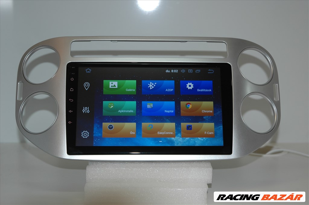 Volkswagen Tiguan, Golf Plus, Android 10 Multimédia, GPS, Bluetooth, Wifi, Tolatókamerával! 4. kép