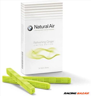 Gyári BMW Natural Air utastér illatosító - légfrissítő utántöltő stick Refreshing Ginger 83122466399