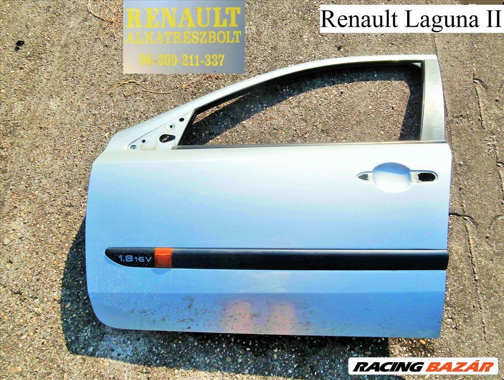 Renault Laguna II bal első ajtó  3. kép