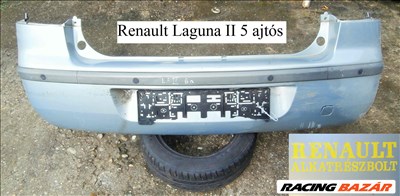 Renault Laguna II 5 ajtós hátsó lökhárító 