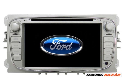 Ford focus, mondeo, galaxy, s-max android 10 multimédia, fejegység tolatókamerával 1. kép