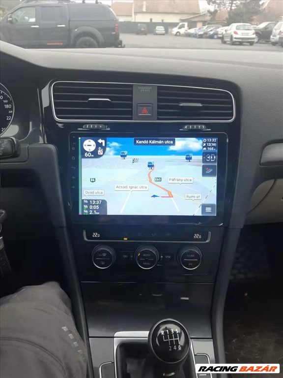 Volkswagen Golf 7 android 10 multimédia GPS Wifi navigávió Rádió tolatókamerával 8. kép