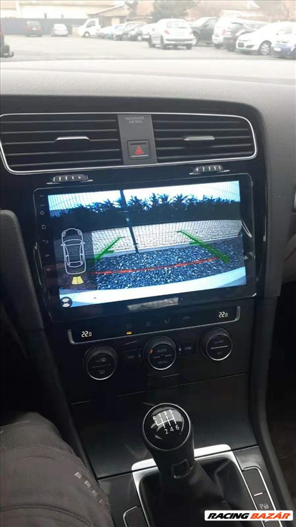 Volkswagen Golf 7 android 10 multimédia GPS Wifi navigávió Rádió tolatókamerával 9. kép
