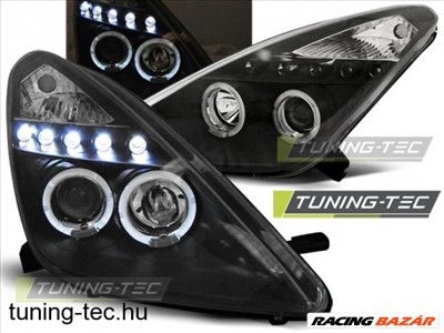 Toyota TOYOTA CELICA T230 99-05 ANGEL EYES BLACK Tuning-Tec fényszóró 