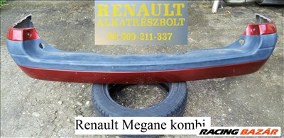 Renault Megane kombi hátsó lökhárító 