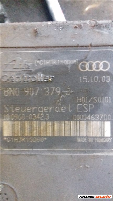 Audi TT (8N) Coupé 1.8 T ABS Fejegység,elektronika 8NO614517H 1. kép