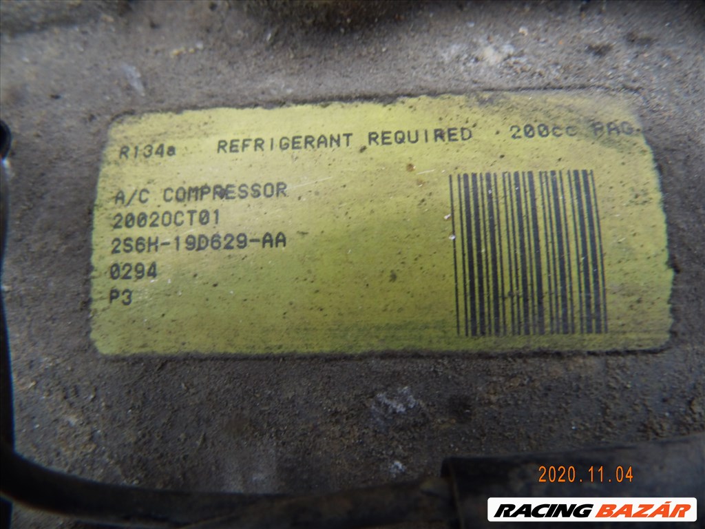 Ford Fiesta (5th gen) 1.3 klíma kompresszor  2. kép