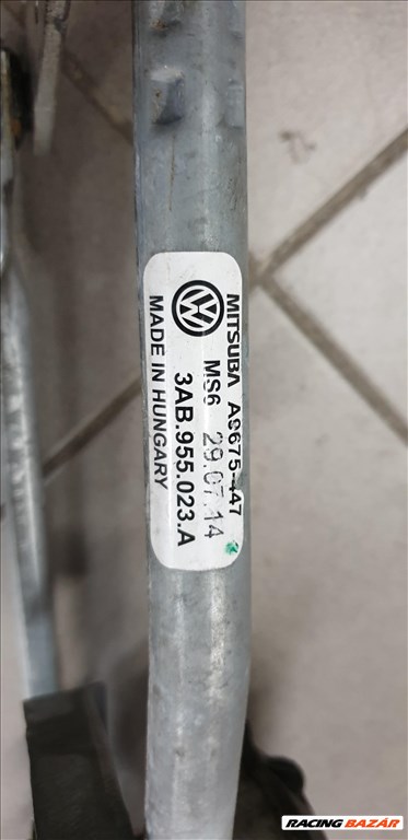 Volkswagen Passat B7 ablaktörlő mechanika  2. kép