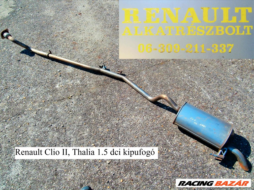Renault Clio II, Thalia 1.5 dci kipufogó  1. kép