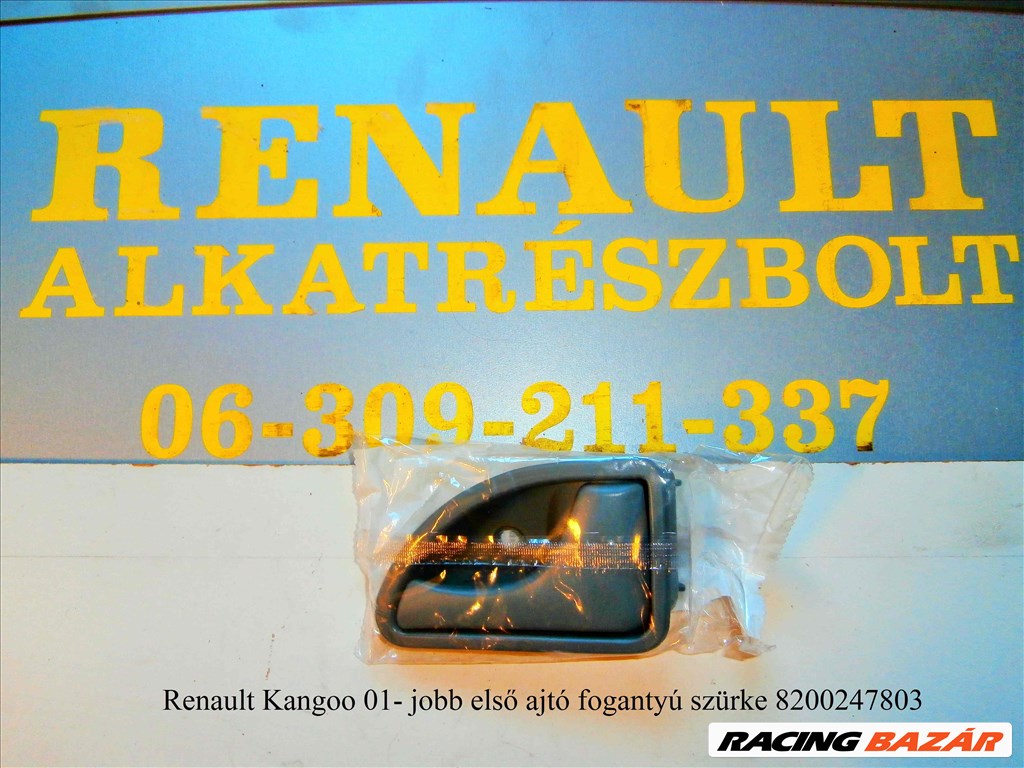 Renault Kangoo (2001-es) jobb első új belső kilincs 8200247803 1. kép
