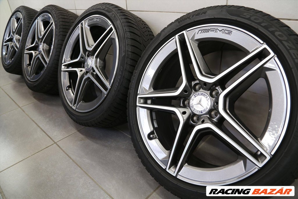 Mercedes AMG 19 coll eredeti gyári cikkszámos alufelni 5x112 felni 1. kép