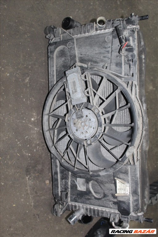 Ford C-MAX 2004 2.0D  hűtőventilátor kerettel 3m5h8c607uc 1. kép