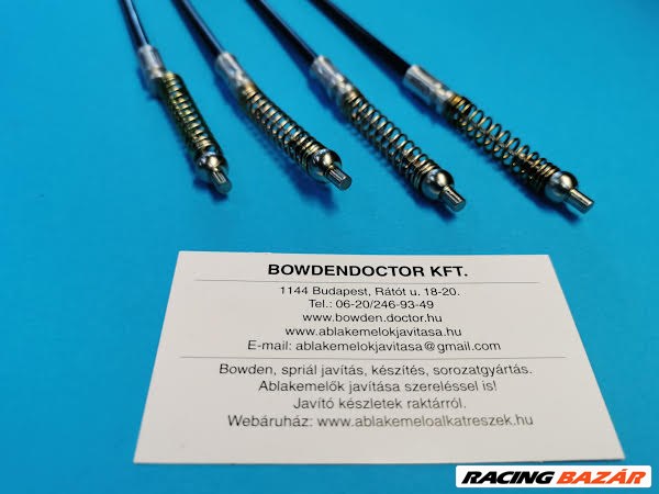 Meghajtó spirálok és bowdenek javítása,készítése,,sorozatgyártás, www.bowdendoctorkft 9. kép