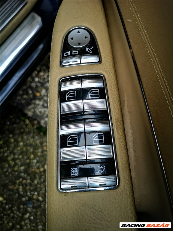 Mercedes S-osztály W221, W216 ablakemelő kapcsoló  1. kép