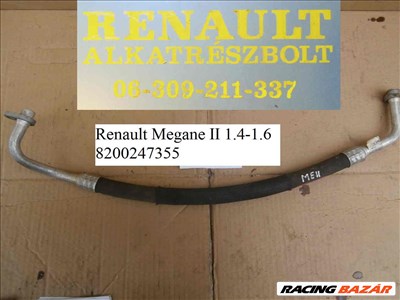 Renault Megane II 1.4-1.6 klímacső 8200247355