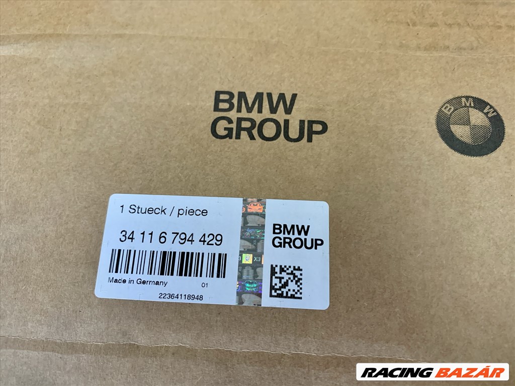 BMW 6794429 F10-F11 gyári első féktárcsa  34116794429 4. kép