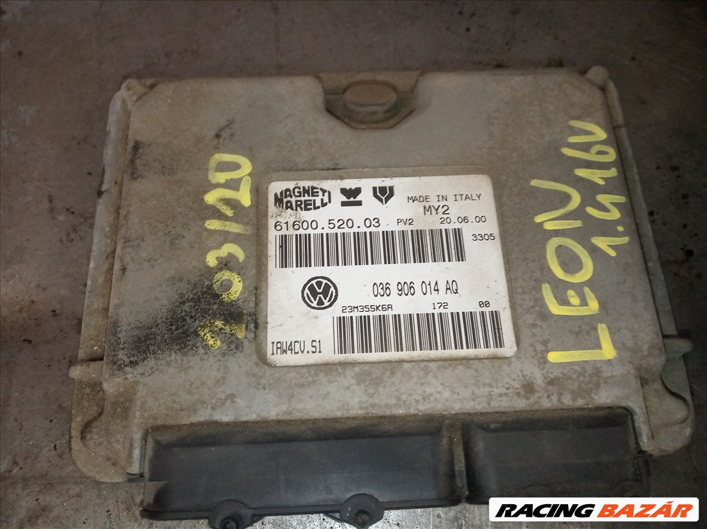 Seat Leon 1M 1.4 16v motorvezérlő 036906014AQ 1. kép