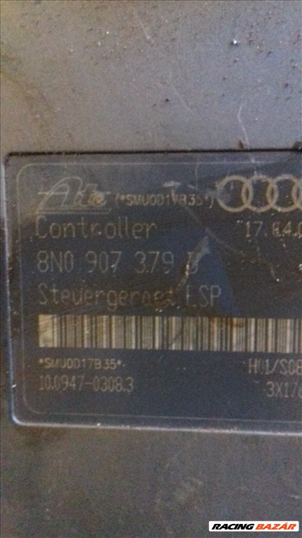 Audi TT (8N) Coupé 1.8 T quattro ABS fejegység,elektronika 8NO614517 1. kép