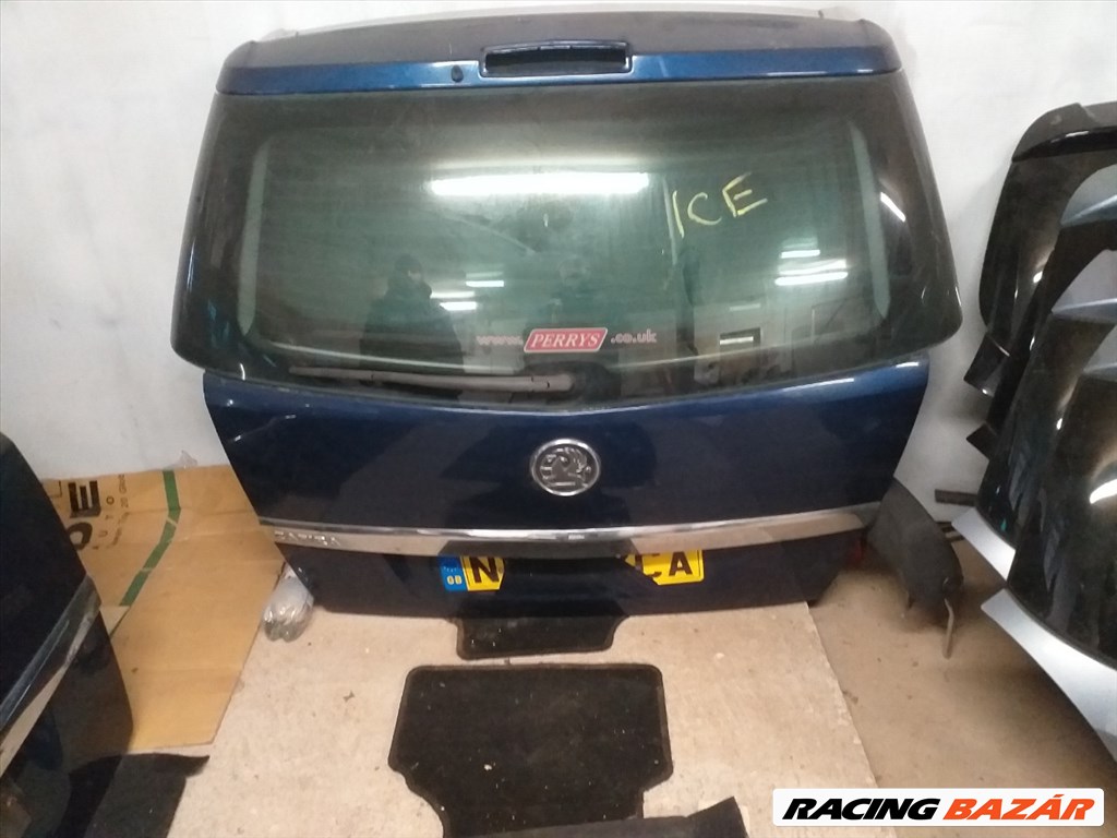 Opel Zafira b csomagtérajtó kék z21b 1. kép