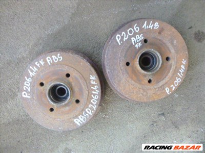 Peugeot 206 1.4 fékdob   ABS-ES  