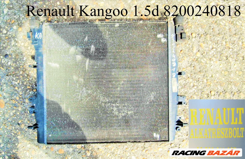Renault Kangoo 1.5d vízhűtő 8200240818 1. kép