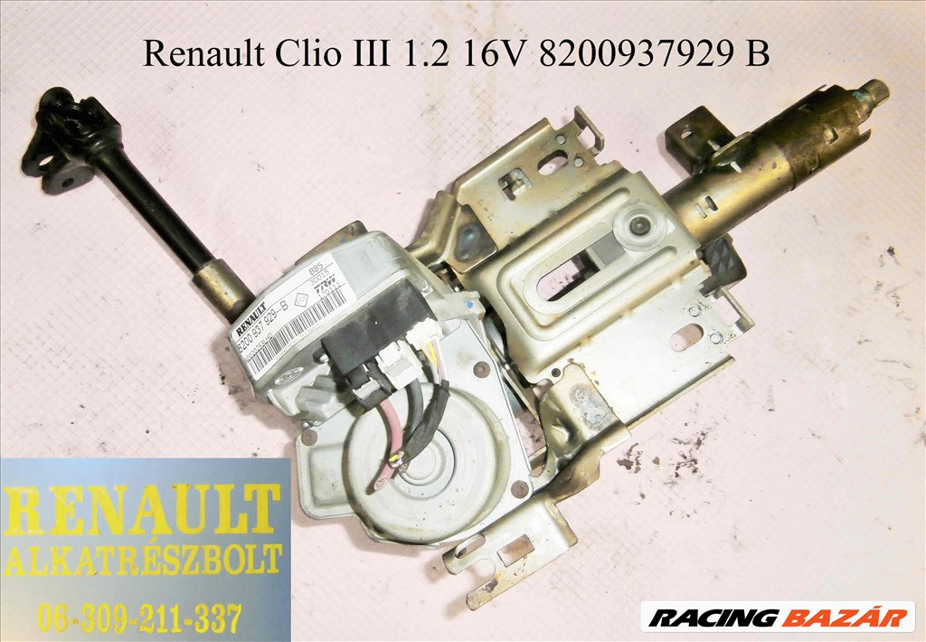 Renault Clio III 1.2 16V 8200937929 B kormányszervó  8200937929B 1. kép