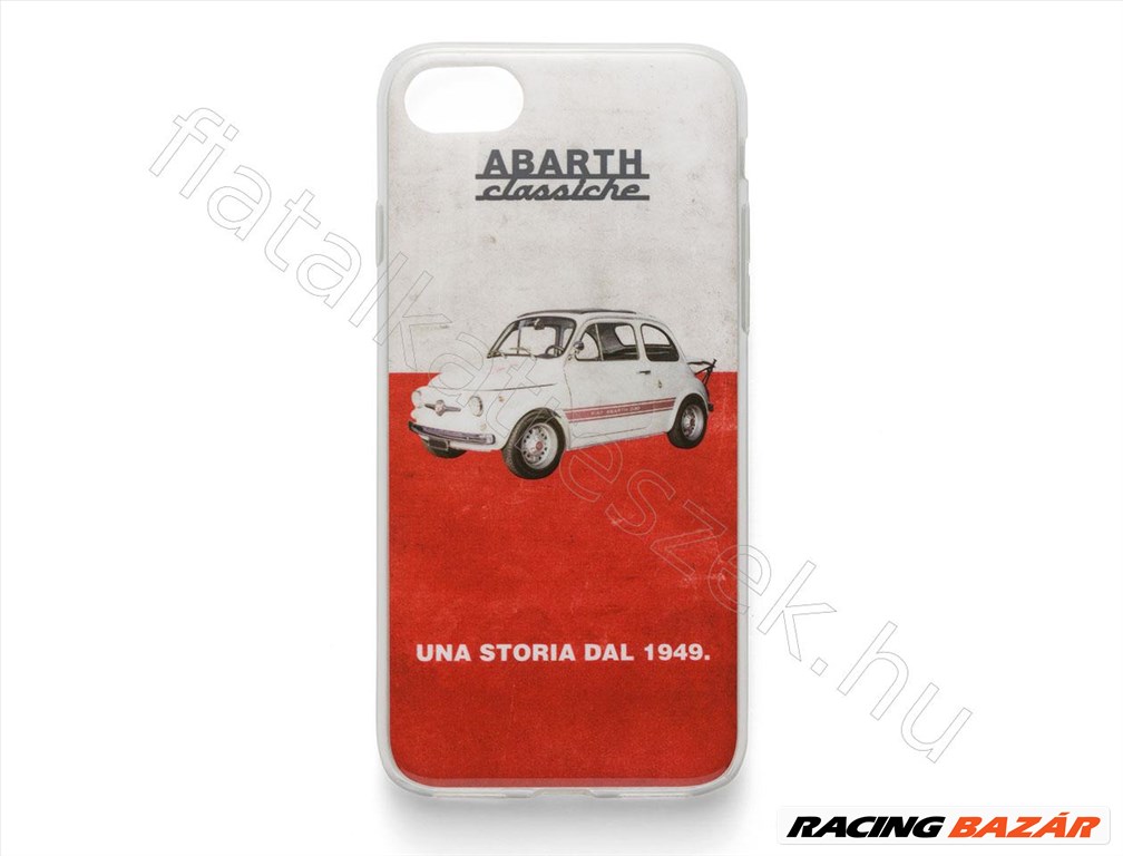 ABARTH Classic Iphone 7/8 Szilikon tok             - FIAT eredeti 6002350219 1. kép