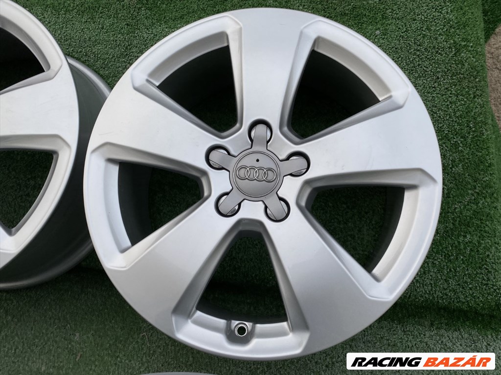 R17 5x112 (57,1) Original Audi 6.5J ET43 17" // 6,5x17 et43 eredeti  felnik, gyári  alufelni szett  3. kép