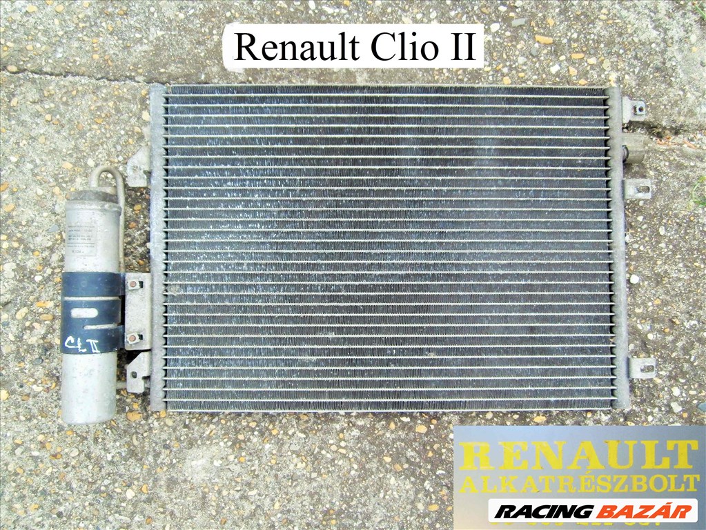Renault Clio II klímahűtő  1. kép