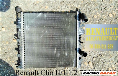Renault Clio II/1 1.2 vízhűtő 7700836300