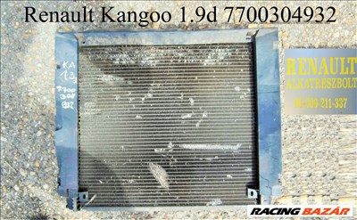 Renault Kangoo 1.9d vízhűtő 7700304932