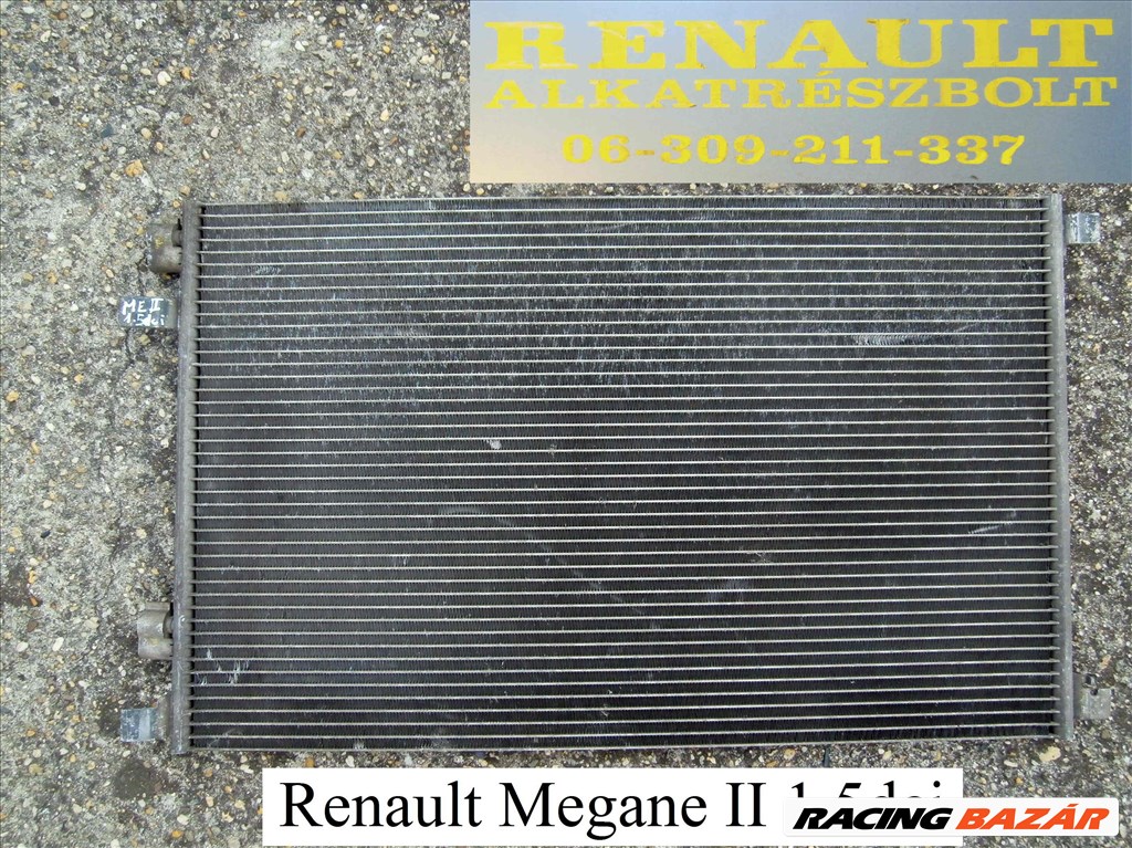 Renault Megane II 1.5dci klímahűtő  1. kép