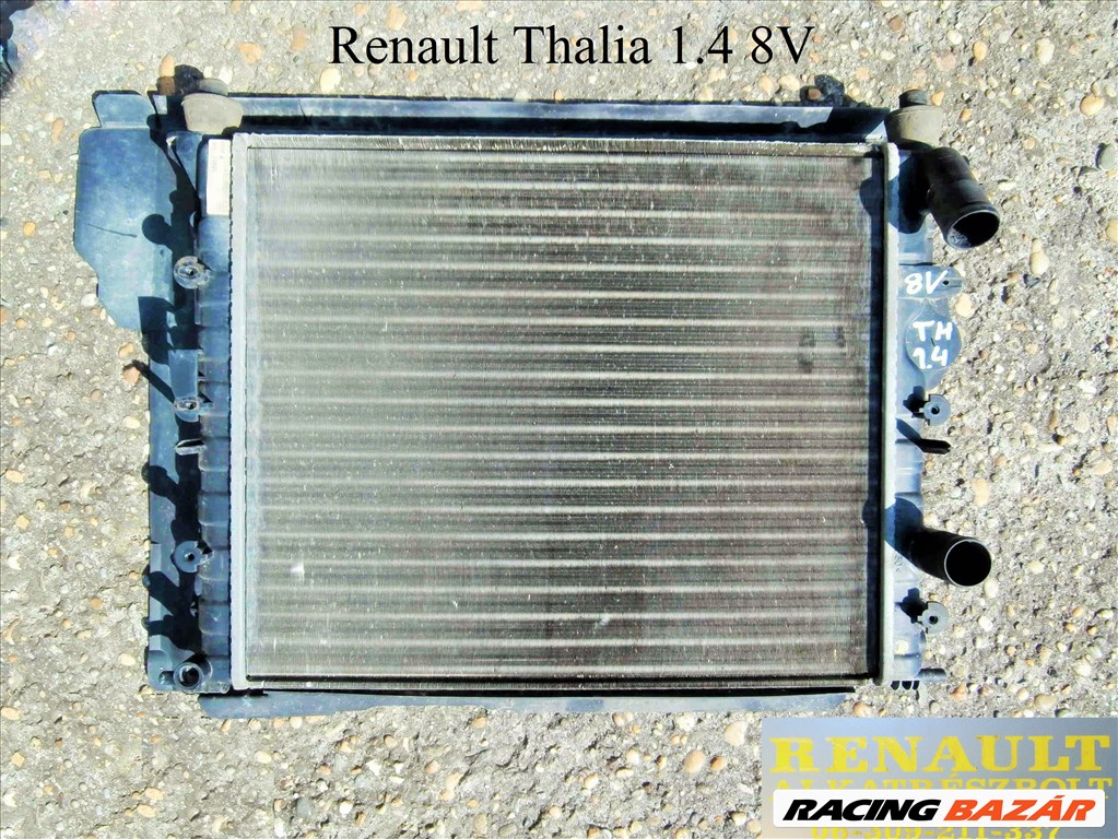 Renault Thalia 1.4 8V vízhűtő  1. kép