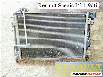 Renault Scenic I/2 1.9dti vízhűtő klímahűtő 