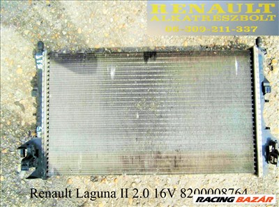 Renault Laguna II 2.0 16V vízhűtő 8200008764