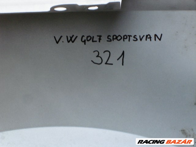 VW Golf Sportswan Jobb első Sárvédő 510821106D 2014-től 5. kép