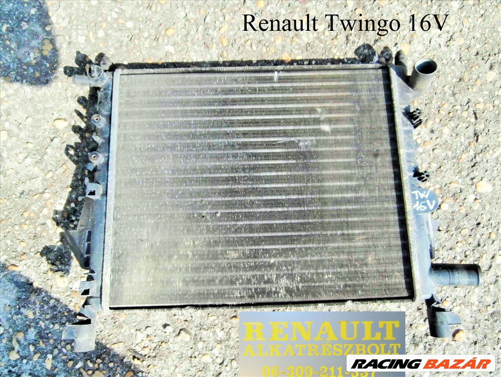 Renault Twingo 16V vízhűtő  1. kép