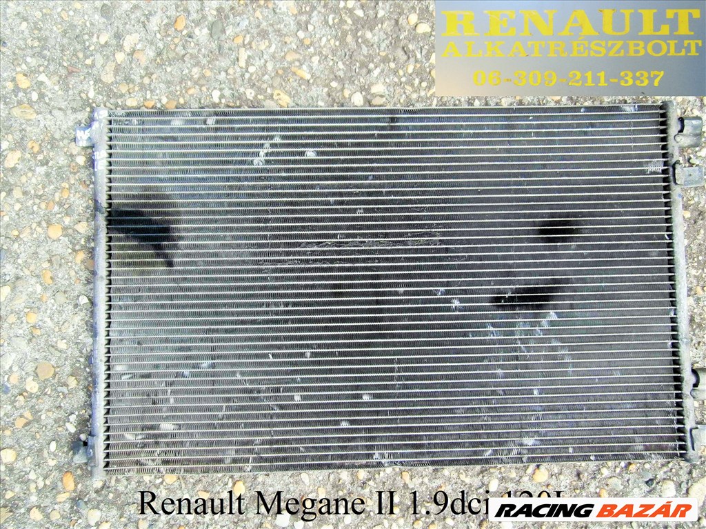 Renault Megane II 1.9dci 120Le klímahűtő  1. kép