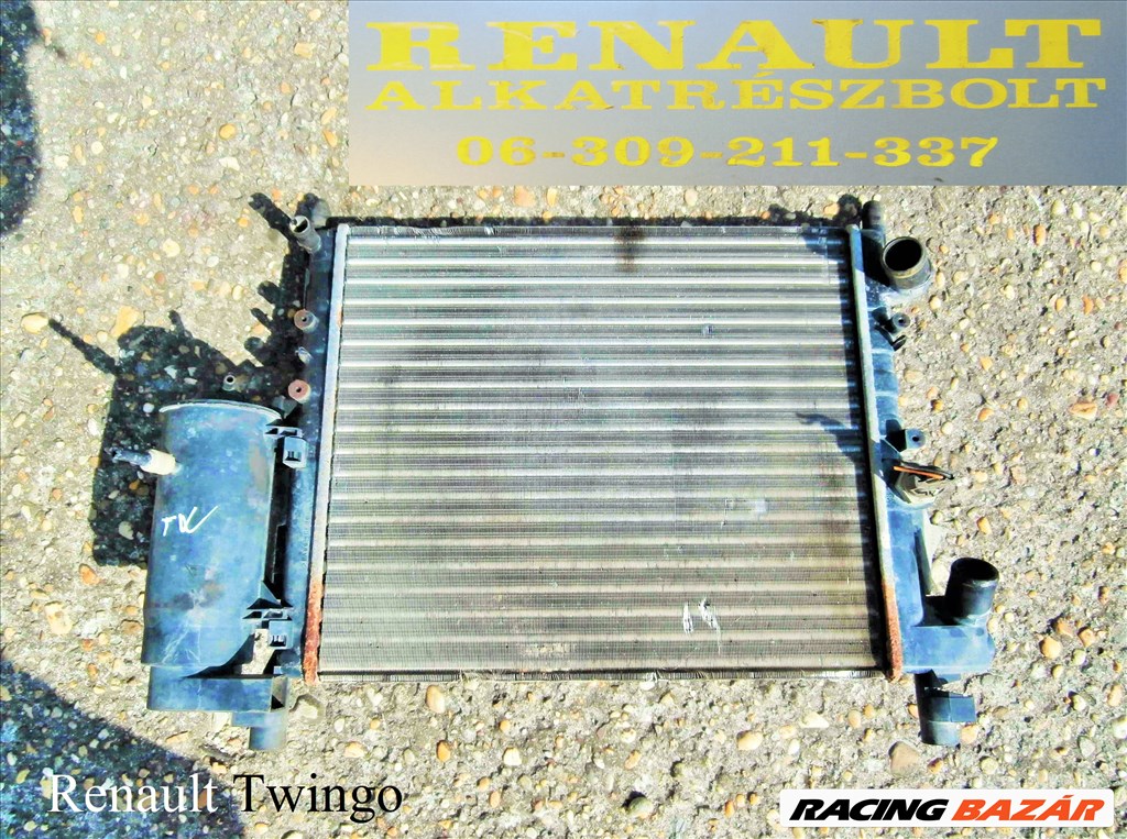 Renault Twingo vízhűtő  1. kép