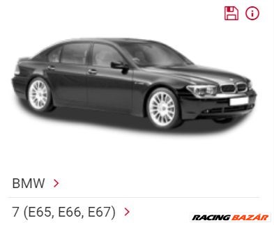 BMW 730 E65 E66 2005-2009 Új motorháztető motorházfedél 730d 740d 735i 740i 750i 760i 41617138471 bm1003100 3. kép