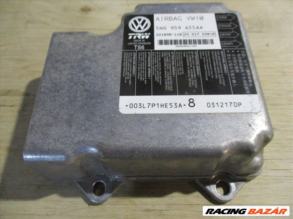 Volkswagen Passat B7 Légzsák indító 5NO 959 655 AA 2011-2014 1. kép