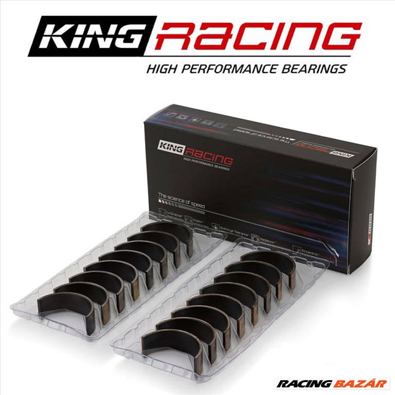 King Racing VW/AUDI 1.8L (DOHC/5V, 94-00, ADR) hajtókar csapágy készlet CR4104XP 1. kép